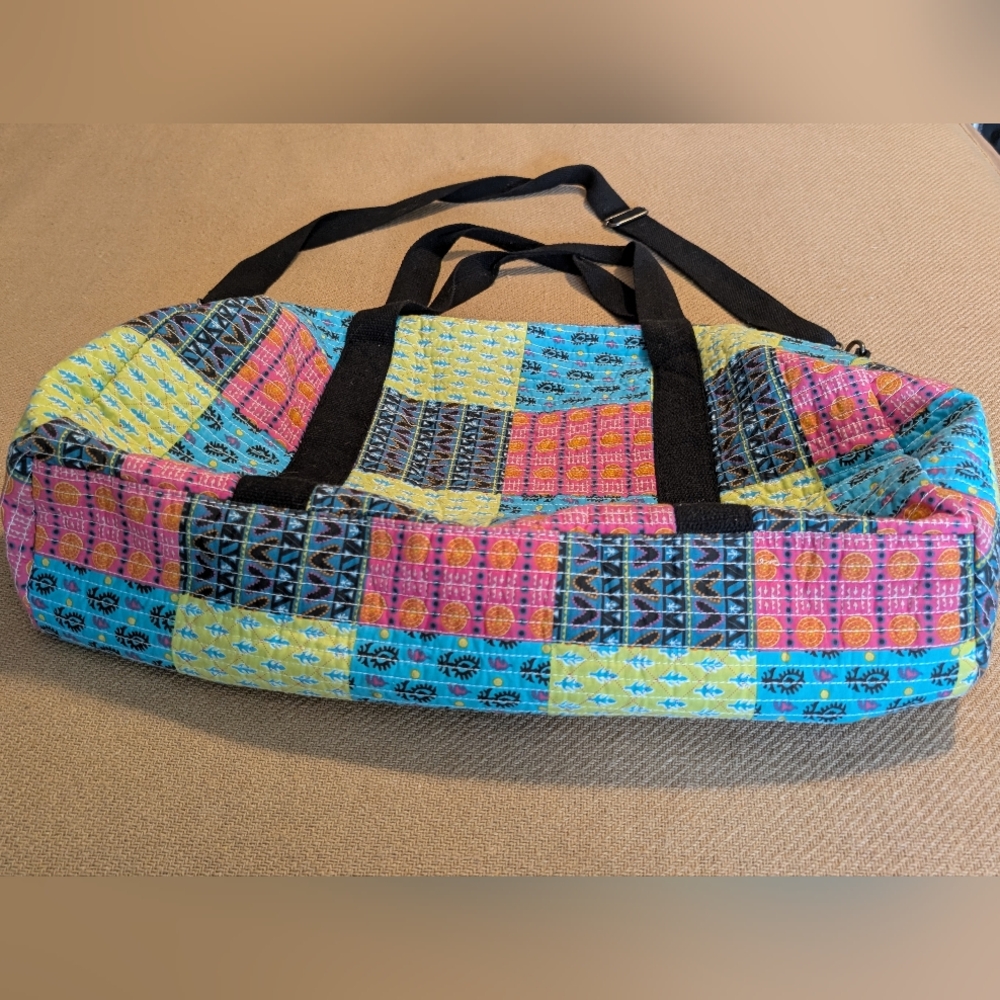 Mossimo Supply Co Multicolor Patchwork Small Duff… - image 4